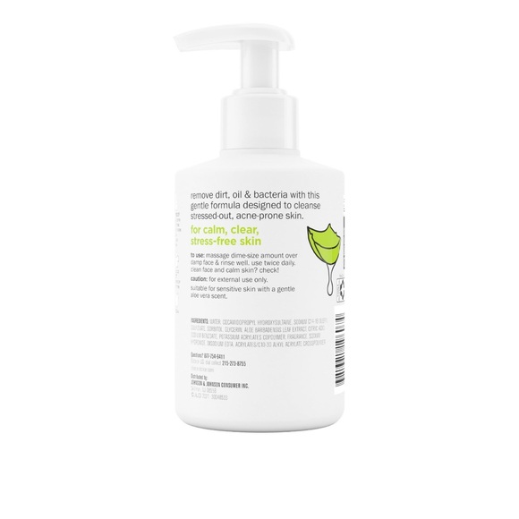 Clean & Clear Aloe Vera Gentle Facial Cleanser - Picture 3 of 3